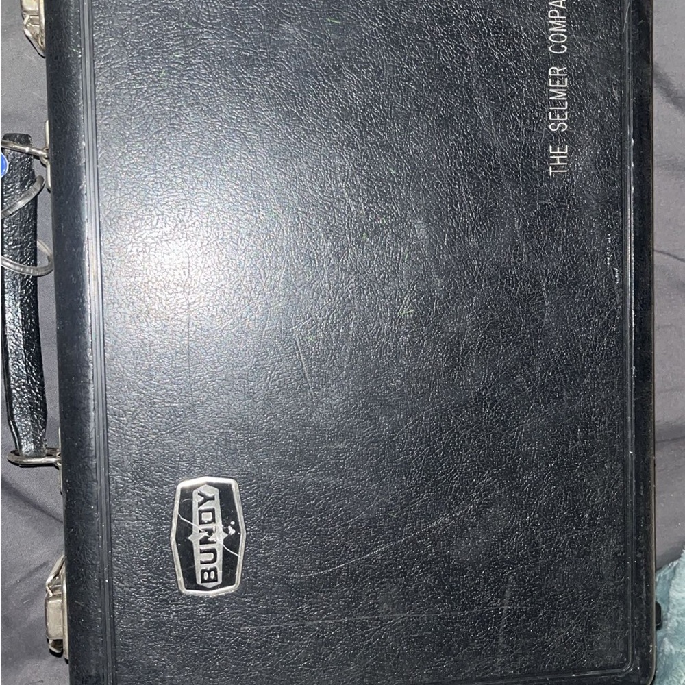 Bundy Black Clarinet Case and Case!